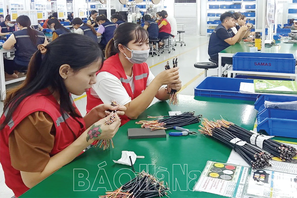 Hà Nam: Tạo thuận lợi cho hoạt động của doanh nghiệp trong KCN Thanh Liêm