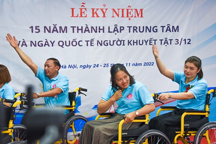 Trung tâm Giáo dục nghề nghiệp và Phát triển năng lực người khuyết tật Việt Nam kỷ niệm 15 năm thành lập