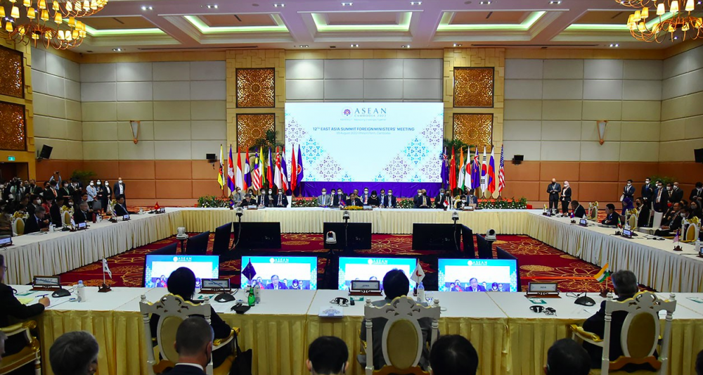 Hội nghị AMM-55: Các nước Cấp cao Đông Á nhất trí thúc đẩy hợp tác nhiều lĩnh vực