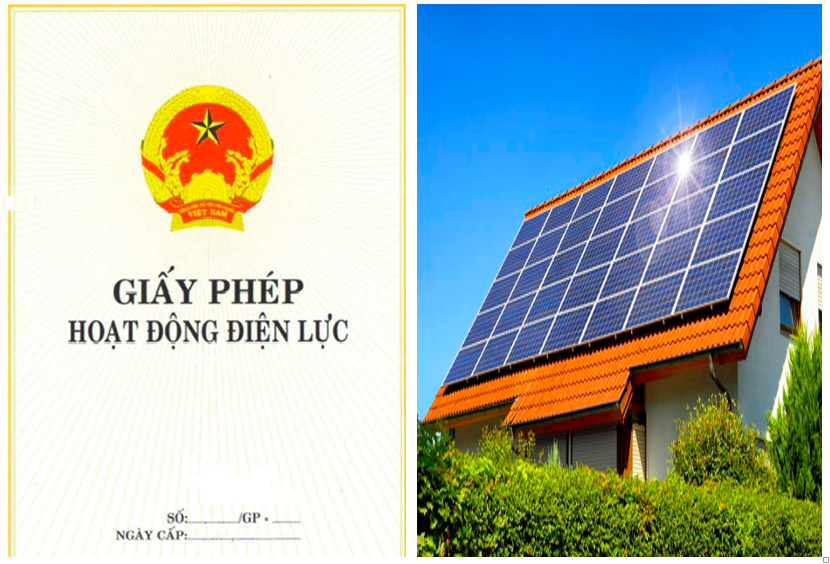 Điện mặt trời mái nhà có công suất đến 01 MW được miễn trừ giấy phép hoạt động điện lực