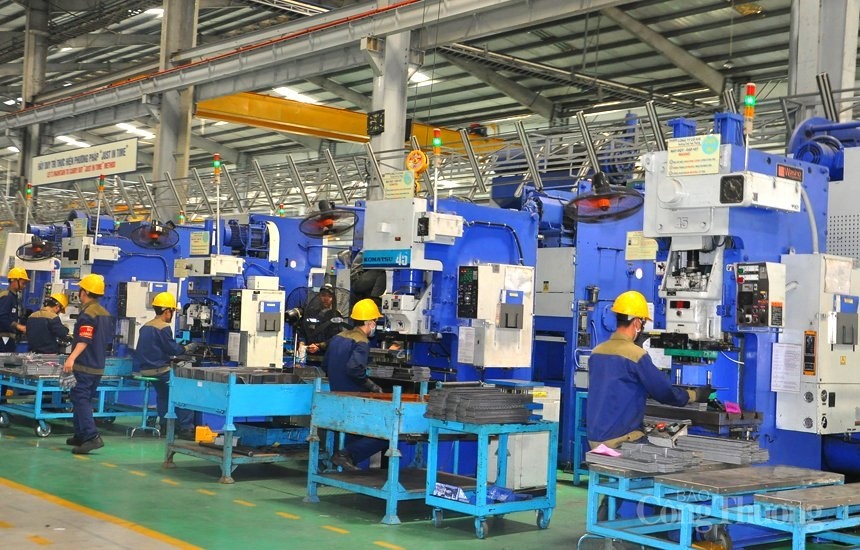 Sản xuất công nghiệp 9 tháng: ''Giữ nhịp'' tăng trưởng