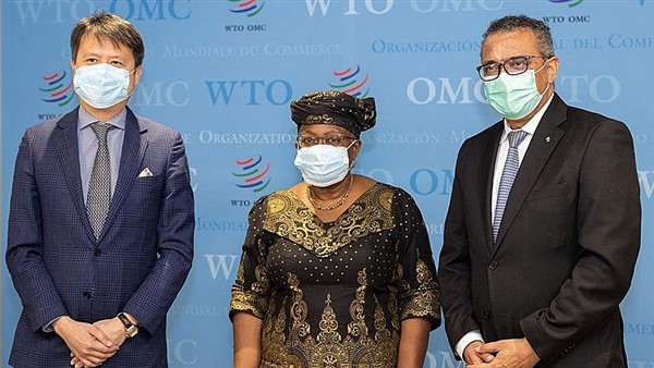 WTO, WHO, WIPO cam kết hợp tác về ứng phó với đại dịch