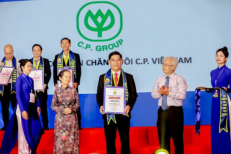 C.P. Việt Nam tiếp tục đạt chứng nhận hàng Việt Nam chất lượng cao 2023