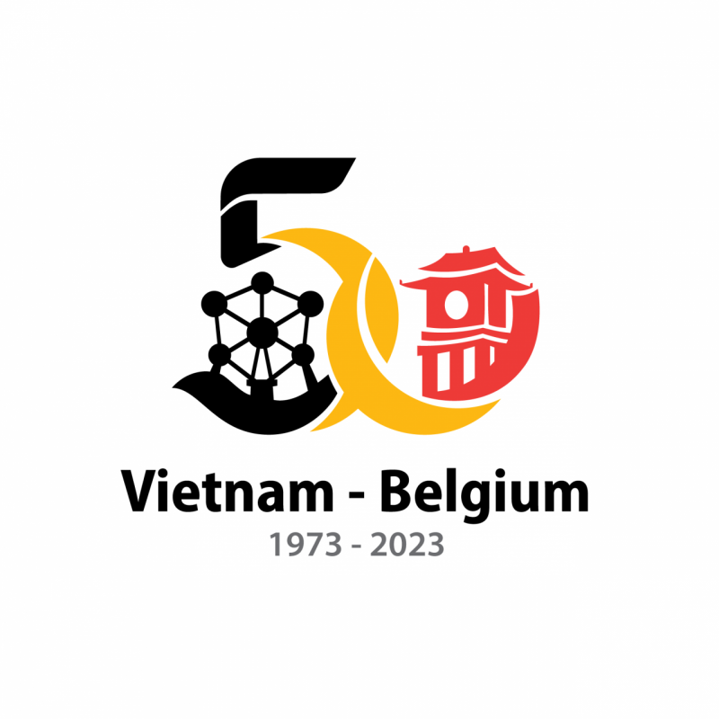 Công bố Logo chính thức kỷ niệm 50 năm quan hệ ngoại giao Bỉ - Việt Nam