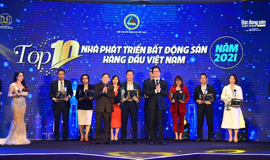 Tập đoàn Geleximco lần thứ 2 lọt Top 10 nhà phát triển bất động sản hàng đầu Việt Nam