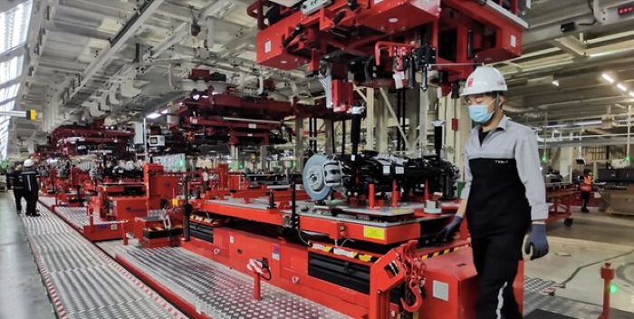 Tesla duy trì 93% công suất tại nhà máy ôtô ở Thượng Hải