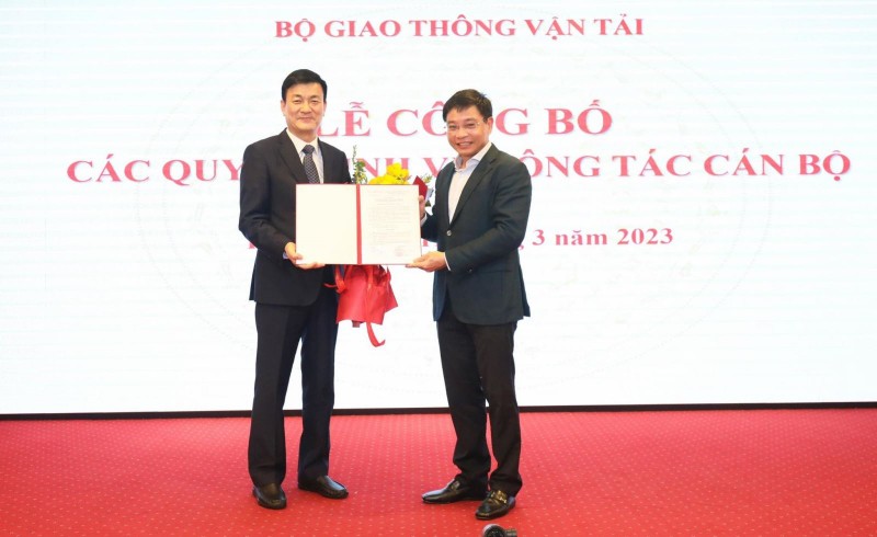 Bộ Giao thông vận tải bổ nhiệm tân Cục trưởng Cục Đăng kiểm Việt Nam