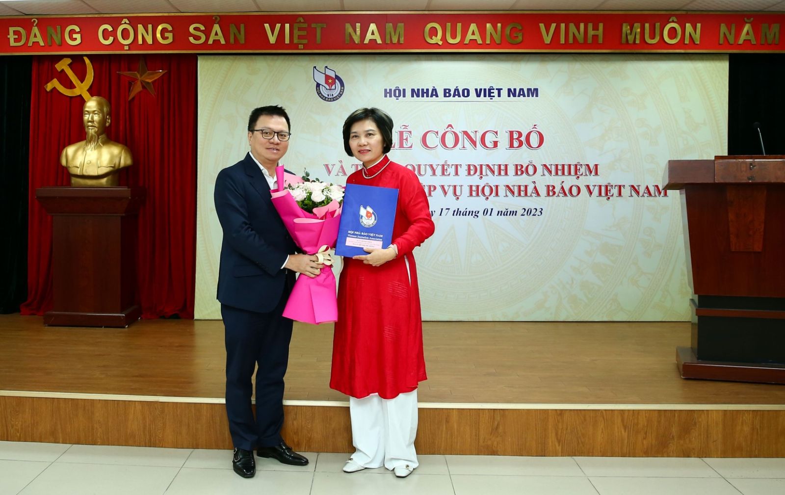 Ban Nghiệp vụ Hội Nhà báo Việt Nam có tân Trưởng Ban
