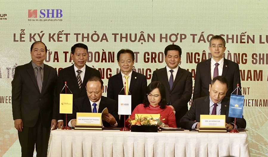  T&T Group, SHB hợp tác chiến lược cùng VietnamAirline và đường sắt Việt Nam