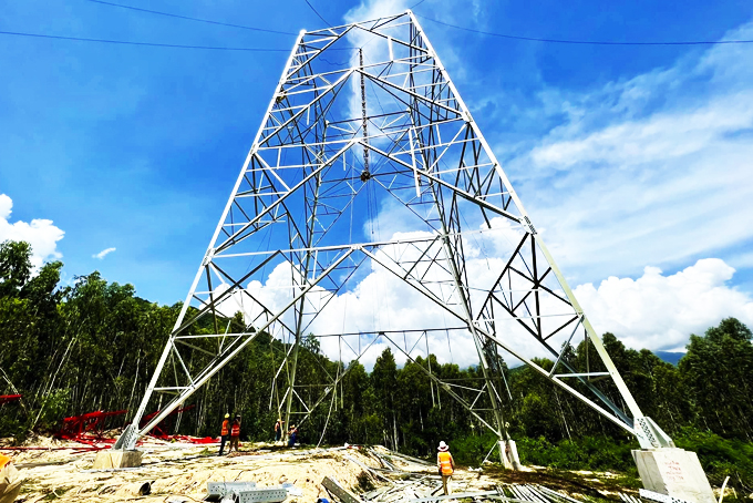 Khánh Hòa: Các dự án truyền tải điện - Tăng tốc thi công