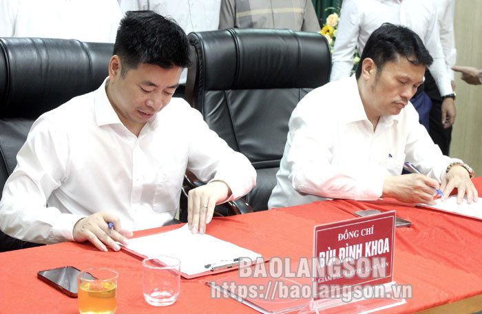Ký kết thoả thuận hợp tác về chuyển đổi số giữa Hiệp hội doanh nghiệp tỉnh Lạng Sơn và Viettel Lạng Sơn
