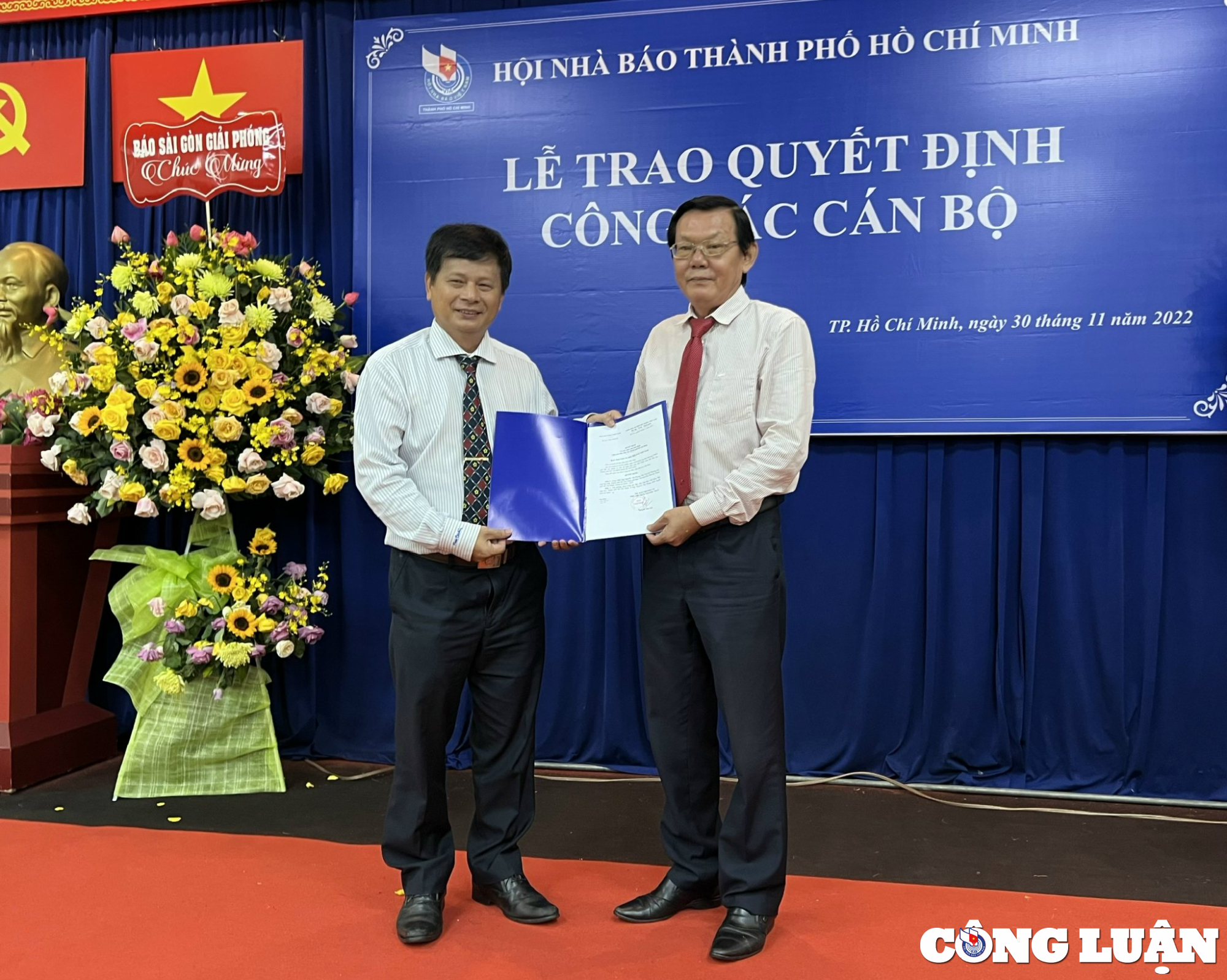 Nhà báo Nguyễn Tấn Phong giữ chức Chủ tịch Hội Nhà báo TP HCM