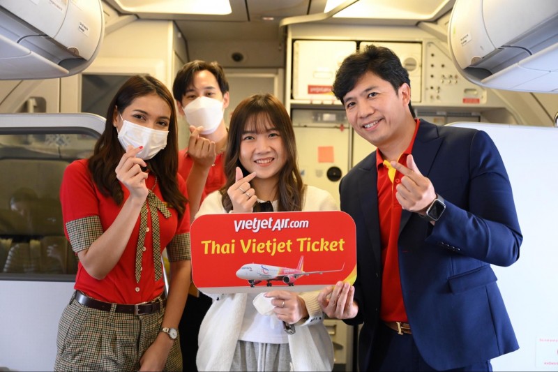 Vietjet khôi phục đường bay thẳng Đà Lạt - Băng Cốc với giá chỉ từ 360.000đ