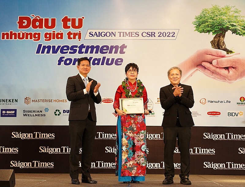 Dai-ichi Life Việt Nam nhận danh hiệu ''Doanh nghiệp vì Cộng đồng - Saigon Times CSR 2022''