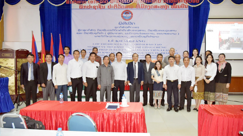 Thúc đẩy hợp tác tư pháp Việt Nam - Lào