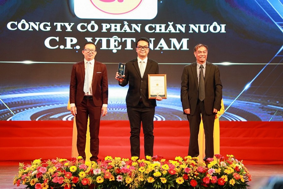 C.P. Việt Nam đạt top 10 ''Thương hiệu uy tín - Sản phẩm chất lượng - Dịch vụ tin dùng 2022''